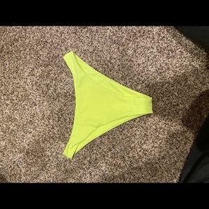 Neon Yellow Target Bikini
